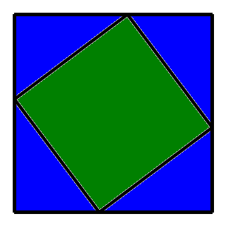 Pythagorean square configuration 2